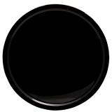Schaal rond 51cm zwart Melamine