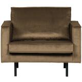 Fauteuil velvet Taupe