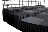 Podiumrok 100cm hoog (per 4 mtr)