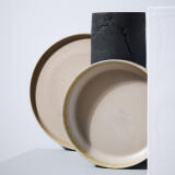 Diep bord brown Structo 22cm - Image 3