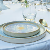 Plat bord gold Glister 20,5cm - Image 2