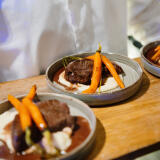 Plat bord grijs Munduk 17,5x2,5cm - Image 2