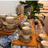 Porcini koffie/cappuccino kop en schotel Steelite Craft (per 15 stuks) - Image 2