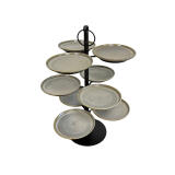 Etagere voor 9 borden zwart - Image 2