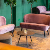 Bijzettafel Tim hout/metaal (lage variant) - Image 2