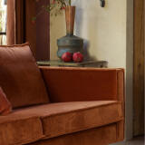 Bank 2,5-zits velvet Roest - Image 2