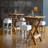 Barkruk White vierkant - Image 3