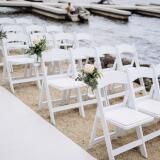 Klapstoel, wedding chair wit - Image 2