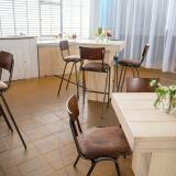 Barkruk Vintage incl. leren (zachte) kussen/zitting - Image 3