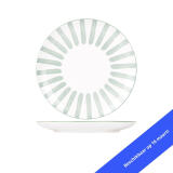 Plat bord 27 cm Cabana groen