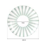 Plat bord 20,5 cm Cabana groen - Image 2